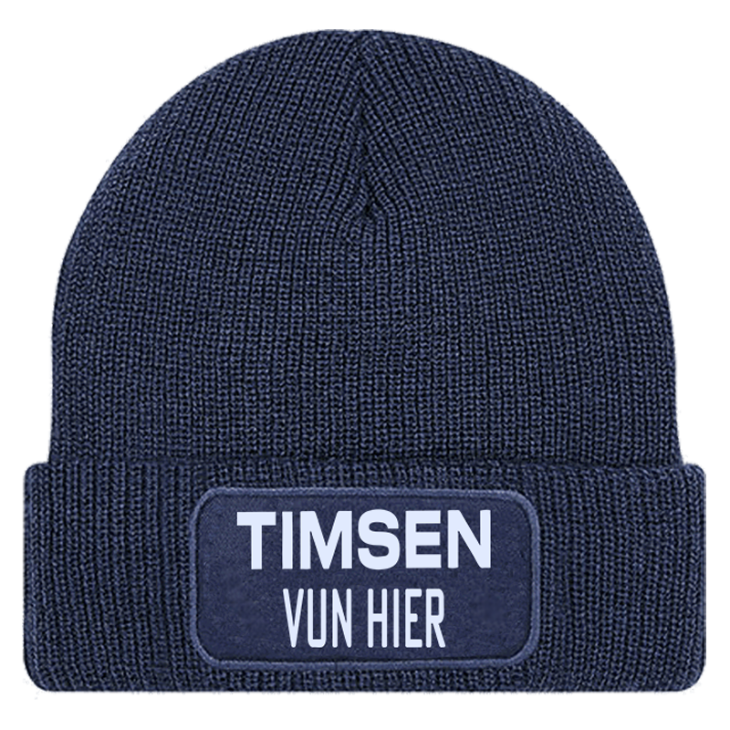 Timsen Mütze 'Vun Hier'