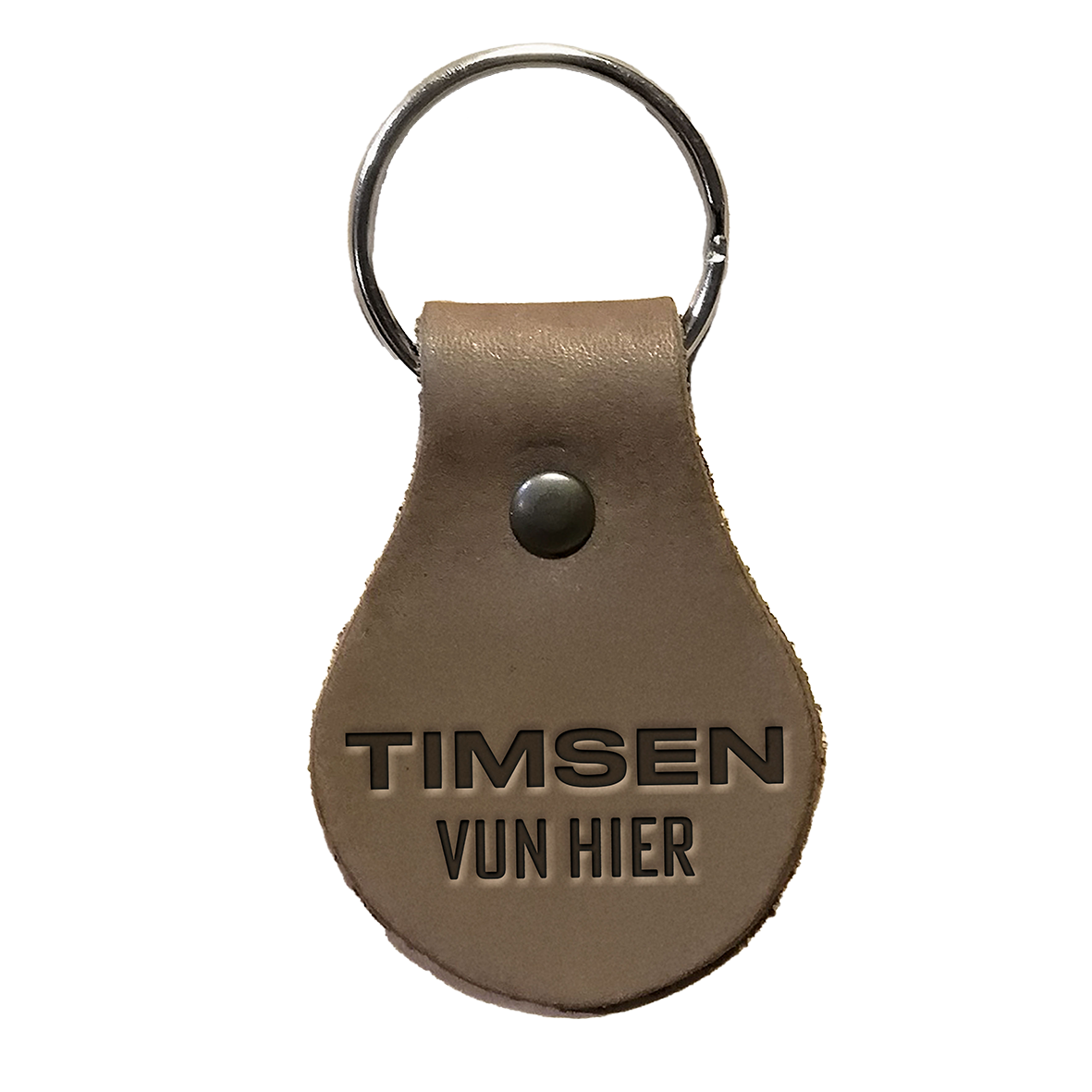 Timsen Schlüsselanhänger 'Vun Hier'