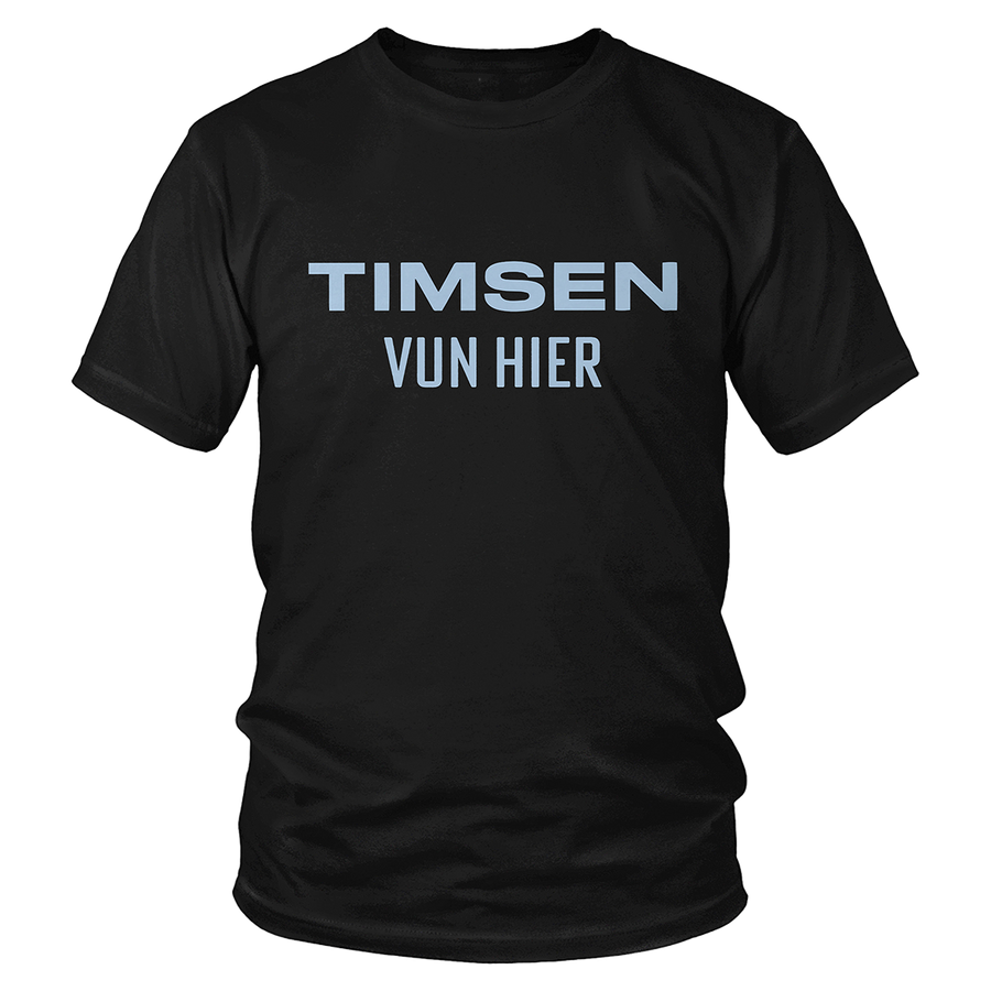 Timsen Unisex T-Shirt 'Vun Hier'
